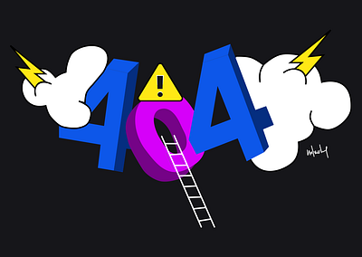 Error 404 Illustration design figma illustration ui user interface