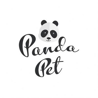 Panda Pet branding graphic design logo