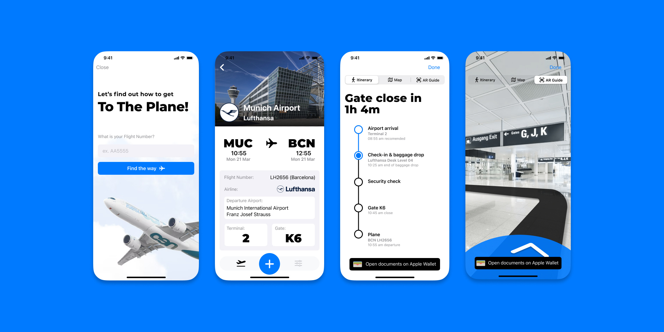 To the Plane: Flight Booking Application User Interface Design application ui