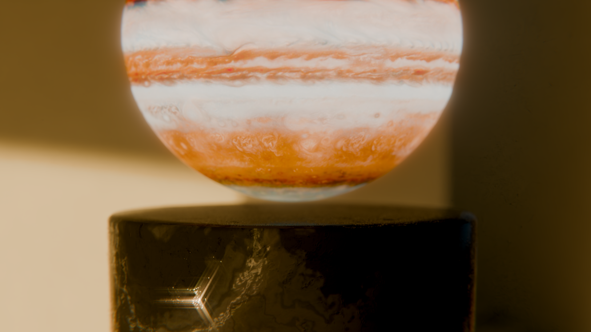 Jupiter 3d animation compositing ilumination motion graphics render shading syfy