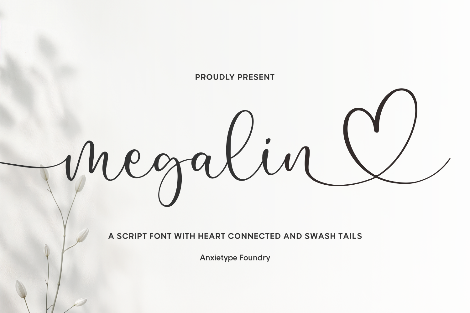Megaline - Lovely Script Font alternate script font beautiful calligraphy font beginning swash font connected script font decorative script font elegant script font ending swash font feminine script font heart connected script font heart script font heart swash font love script font luxury script font modern script font romantic handwritten font romantic script font signature script font stylistic alternates font swash script font wedding script font