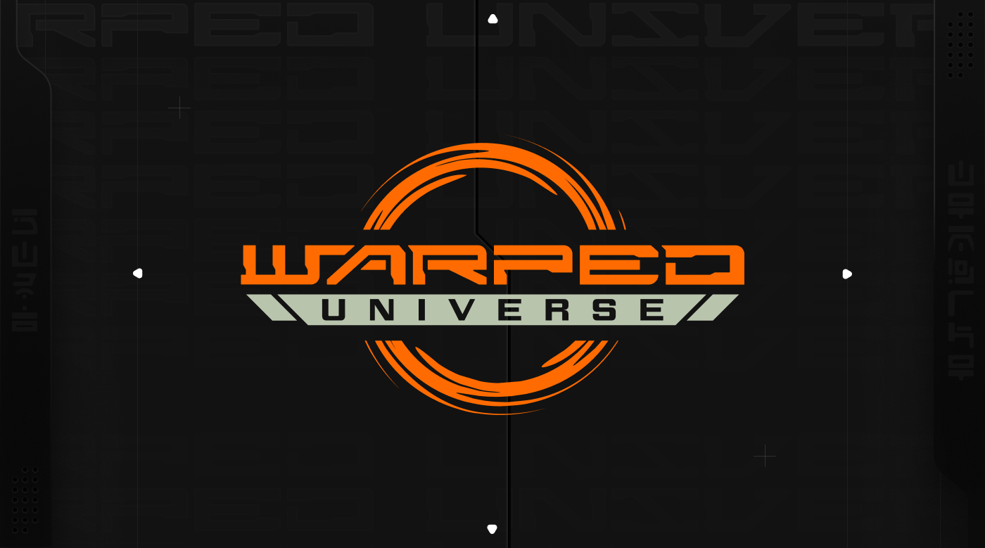 Warped Universe — Game UX/UI, HUD & Visual Language app branding design game gaming graphic design illustration interfacedesign logo scifi ui ux web3