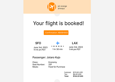 Daily UI Day 017 branding daily ui dailyui design flight illustration logo plane receipt ticket ui ux