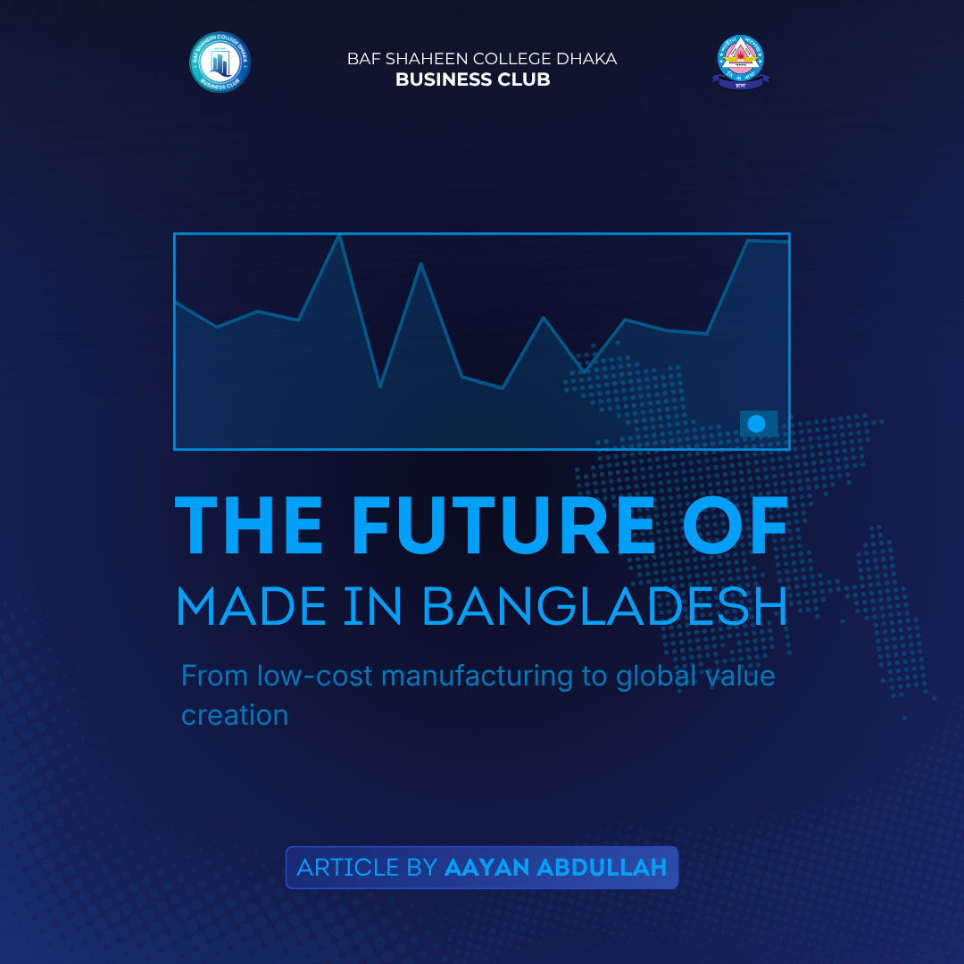 The Future of "Made in Bangladesh" business future graphic design post