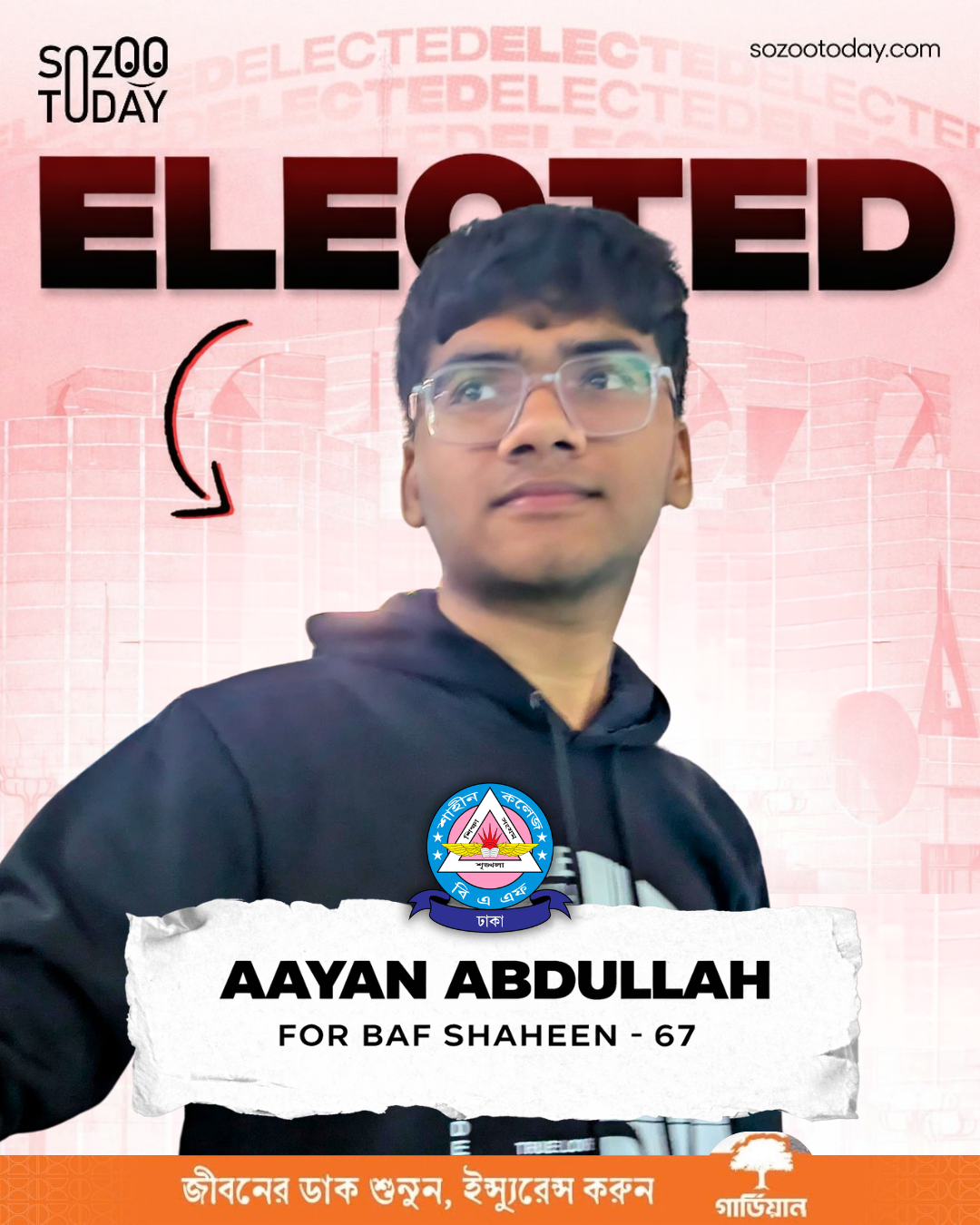Sozoo Today Elected Poster elected election poster sozoo today