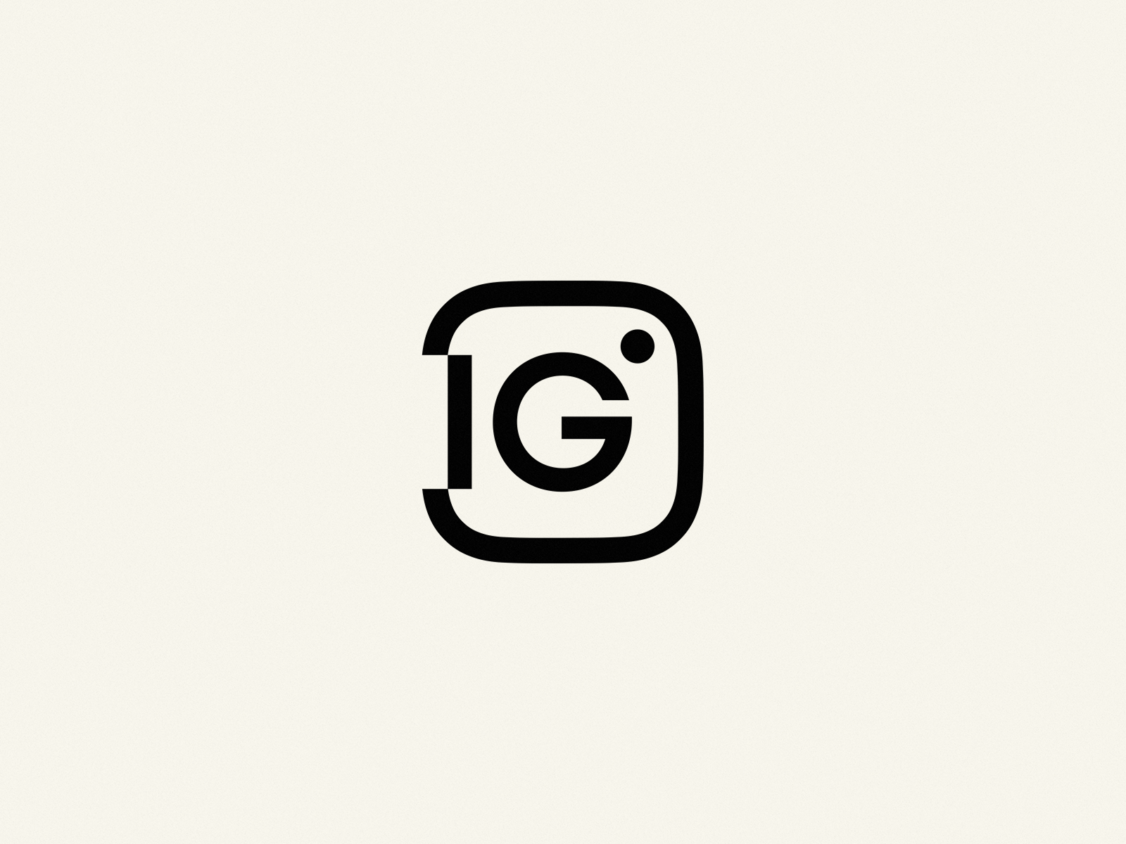 IG - Instagram Icon Concept app branding camera icon ig insta instagram lepisov lettering logo media minimal mobile social ui