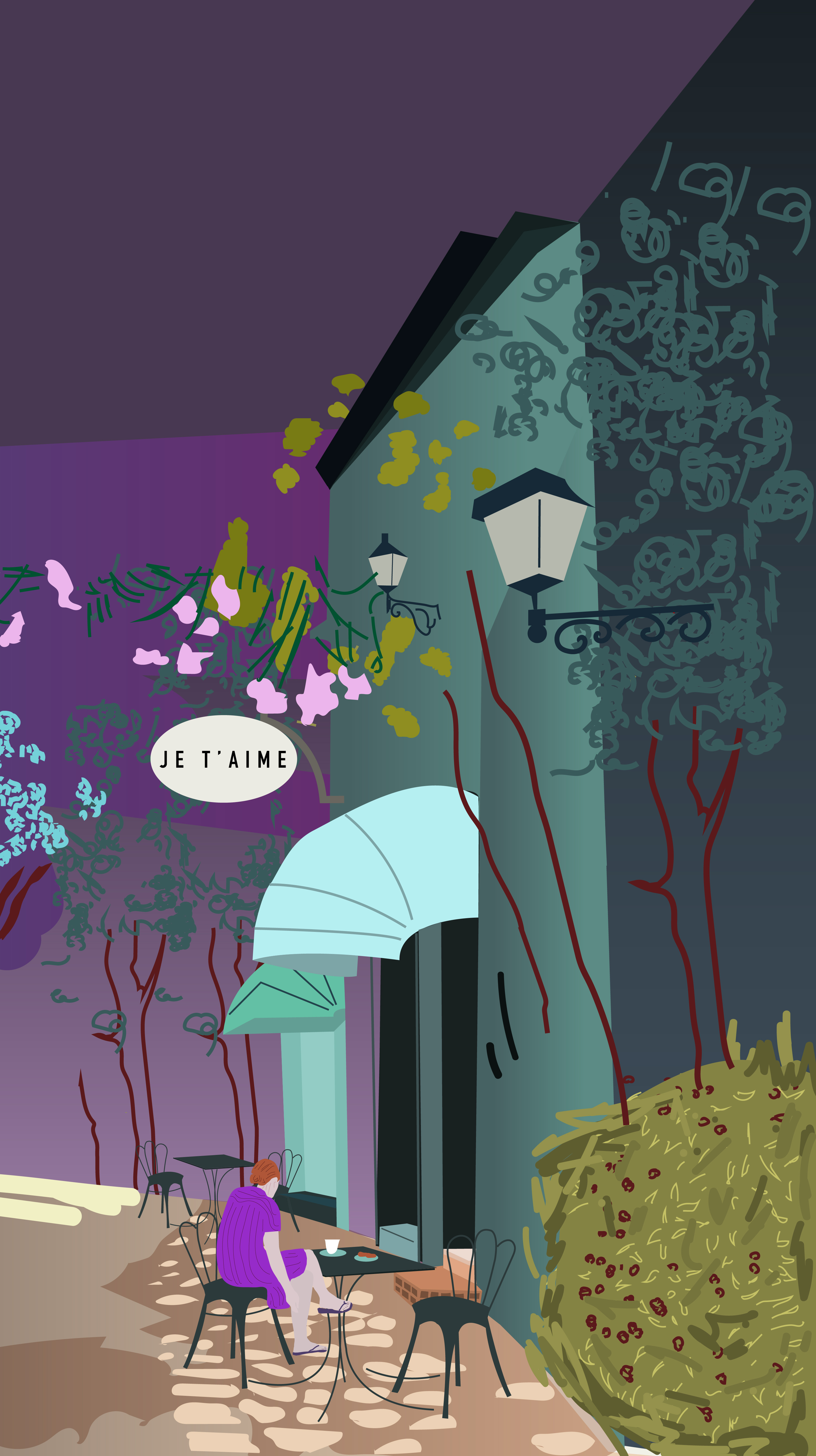 CITY STORIES — Buenos Aires | Illustration art buenos aires cafe cool design disfrute fashion graphic design ill illustration merienda moemnto vector viaje woman