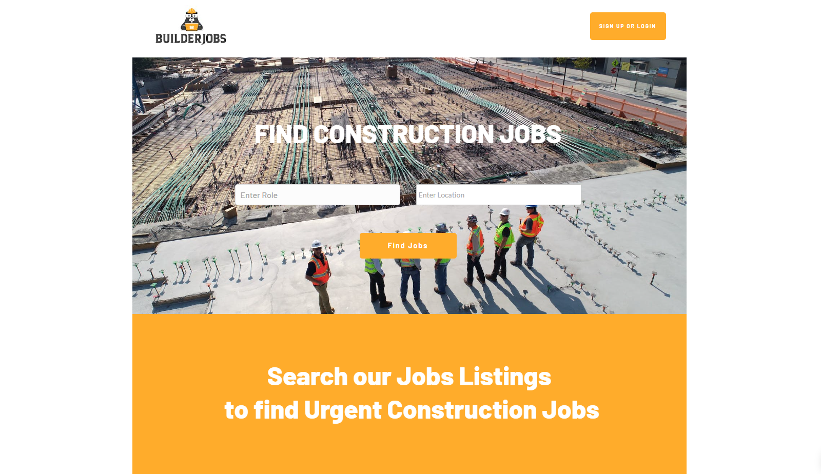 Construction Job Board by Mohiman B. on Dribbble