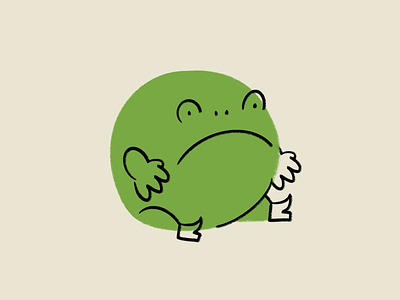 Ricky Rainfrog 🐸 design doodle frog funny illo illustration jellycat lol plushie ricky rainfrog sketch toy