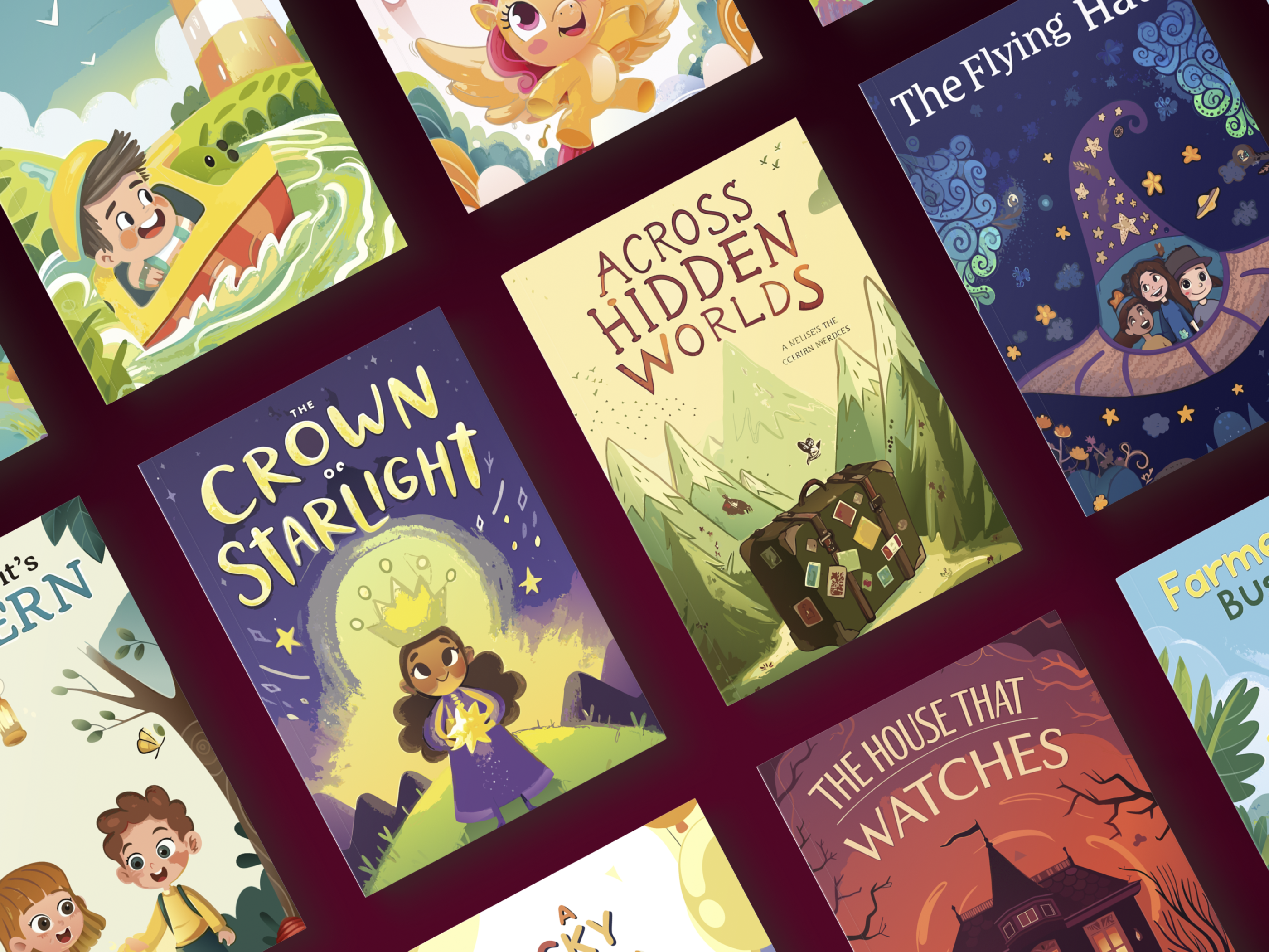 Kids Book Covers Designs book cover design book cover designer childrens book cover design childrens book illustration childrens illustration kids book cover middle grade book cover picture book cover self publishing