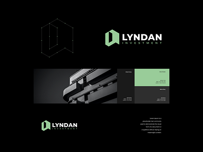 Lyndan Investment branding character design icon investmen investment logo logodesign logogram logomark logotype monogram presentations symbol type vector visualbranding visualidentity