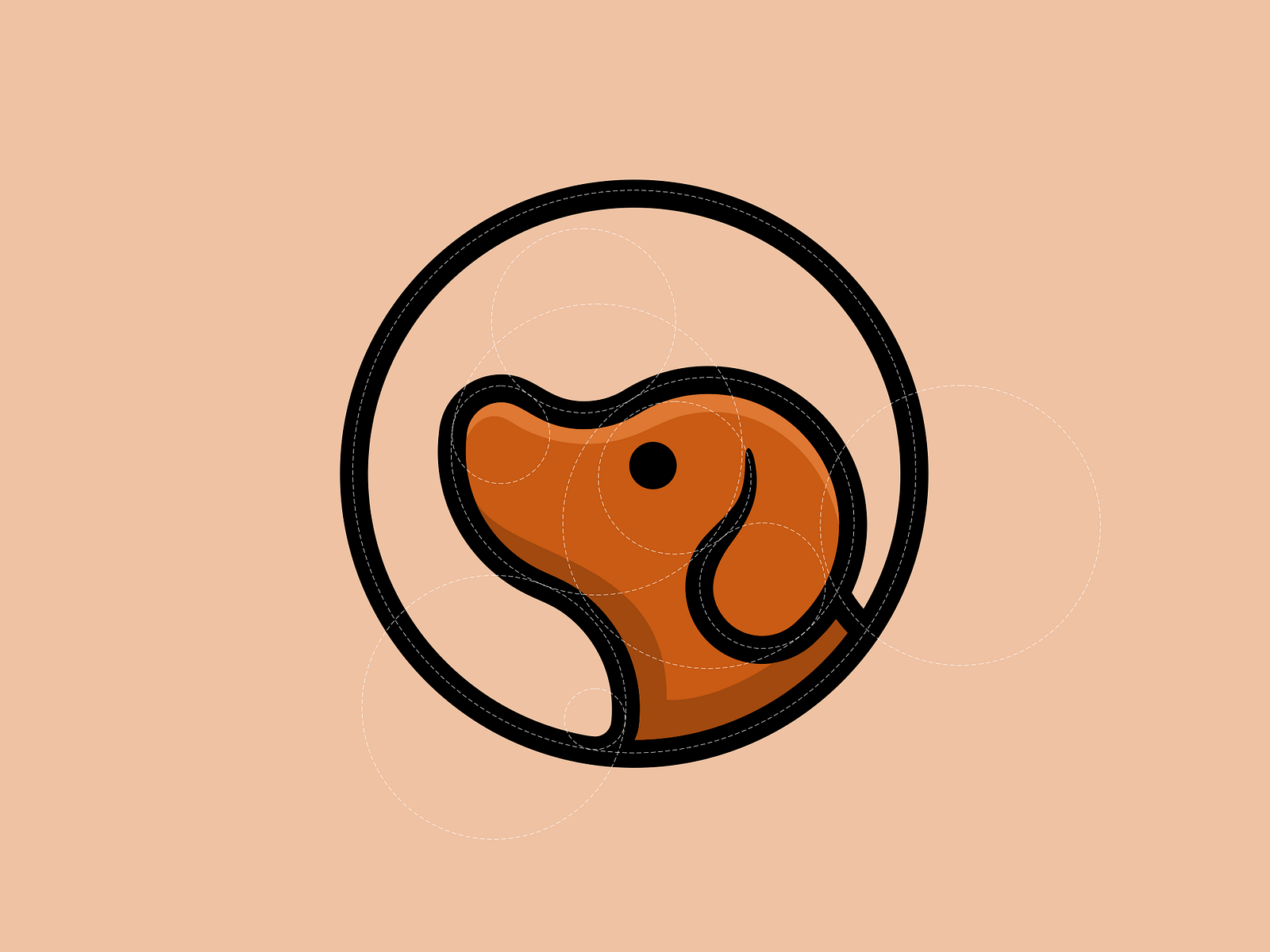Dog Logo by Flash Graphic on Dribbble