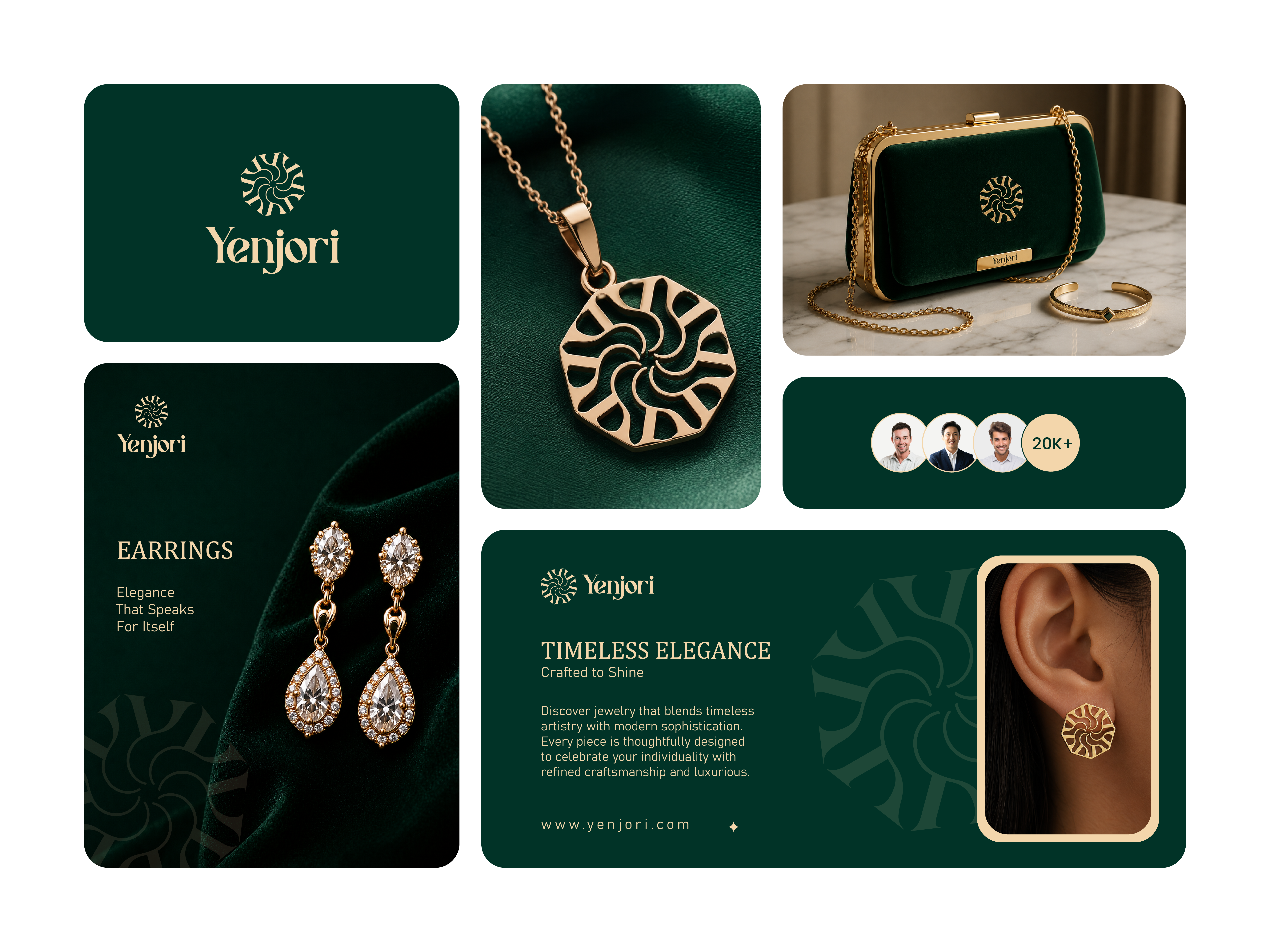 Luxury Jewellery Logo & Brand Identity Design art direction brand design brand identity branding elegant logo fashion branding graphic design identity design jewelry branding jewelry design jewelry logo logo design luxury branding luxury jewelry minimalist logo packaging design premium branding symbol design typography visual identity