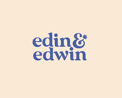 Edin & Edwin branding fun brand design logo logo design modern branding pet company pet company branding pet goods
