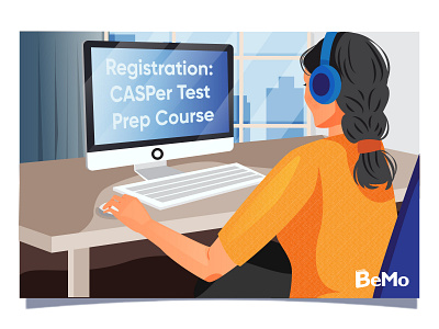 Registration for Prep Course graphic design