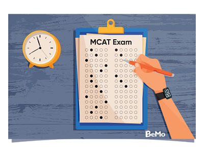 MCAT Exam graphic design