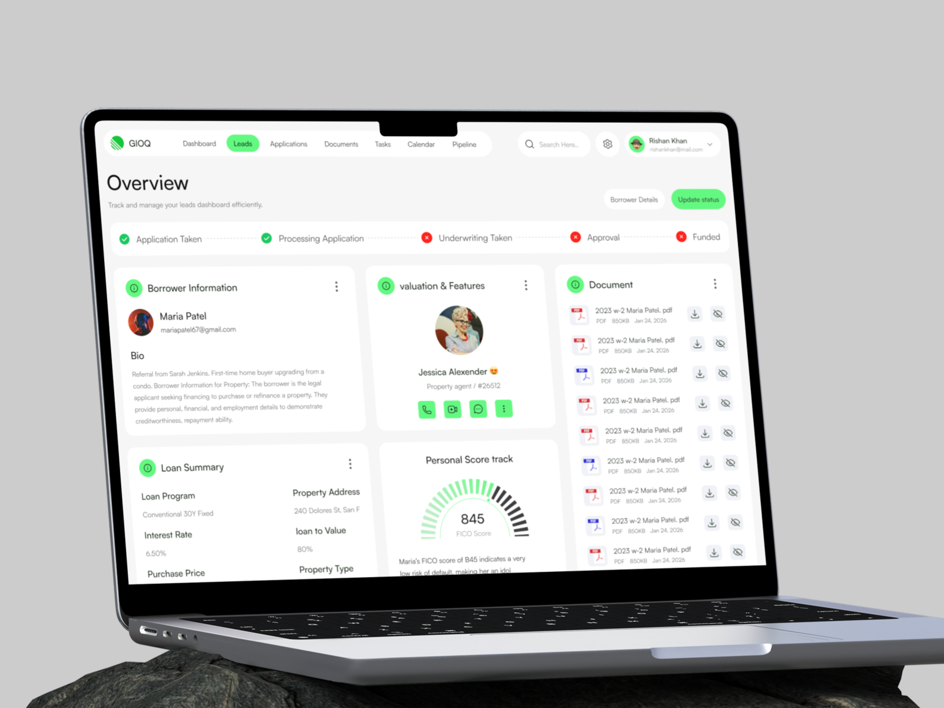 CRM Dashboard Design ai ai dashboard crm dashboard dashboard dashboard design finance dashboiard mobile app sass sass dashboard