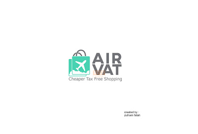 Logo Design For Air Vat Tax branding design graphic design illustration logo typography vector