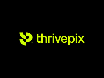 Thrivepix abstract logo branding design logo logo design minimalist logo modern logo monogram p letter t letter tp letter tp logo