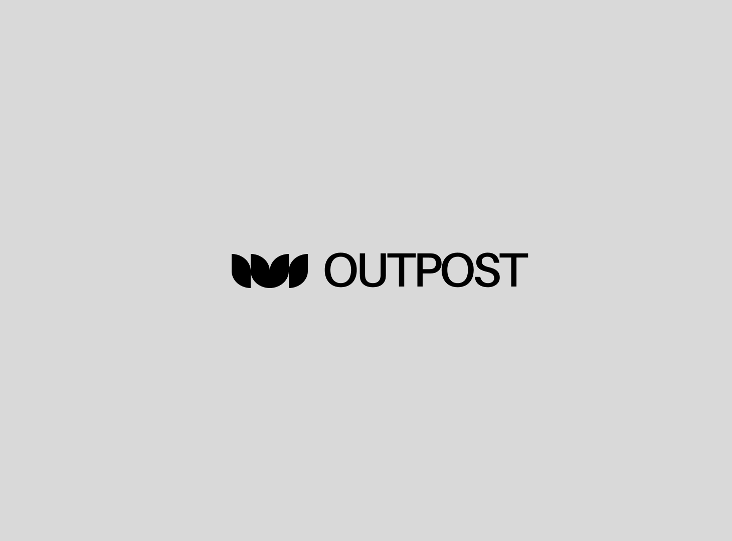 Outpost logo animation branding logo motion graphics outpost logo outpost logo animated