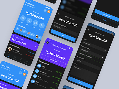 Financial Management App - Exploration app branding color design figma finance financial fintech logo management mobileapp mobileui popular ui ui ux ui design uidesign uiux user interface uxui