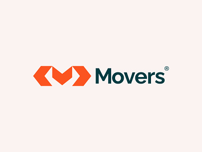 Movers - transport or courier service logo branding courier delivery design export icon identity import logo logo mark logotype mark marks minimal minimal logo design modern modern logo design symbol transport worldwide