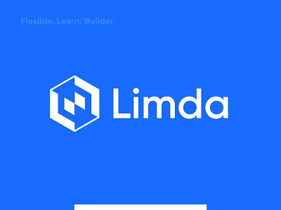 Limda abstract logo brand identity branding clean design creative logo futuristic logo graphic design logo logo mark logos minimal modern logo print professional logo