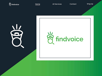 Findvoice logo design. Search Protesting Voice logo app apps logo branding design find voice gradient logo illustration logo logo design logomaker logoshop protesting protesting voice ui vector voice logo