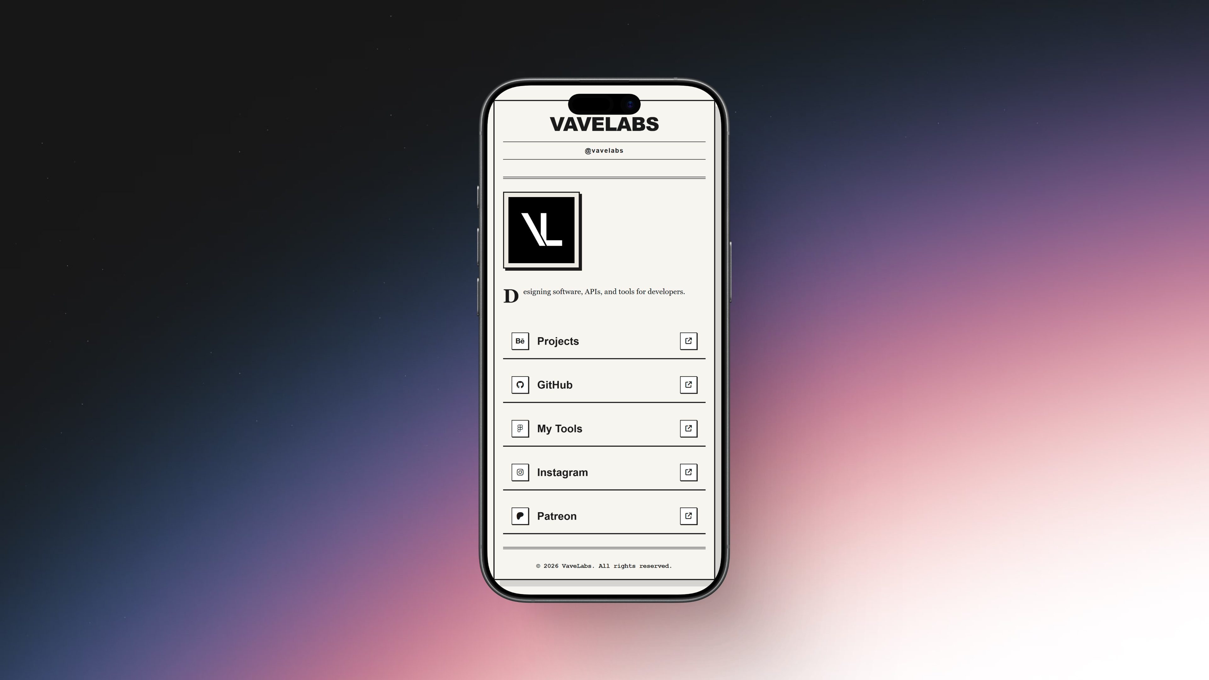 Editorial Press UI - Broadsheet Link Hub bio link branding clean ui developer developer portfolio editorial design frontend developer graphic design html template landing page link in bio minimalist ui motion graphics newspaper design portfolio template responsive layout tailwind css ui ui ux web design