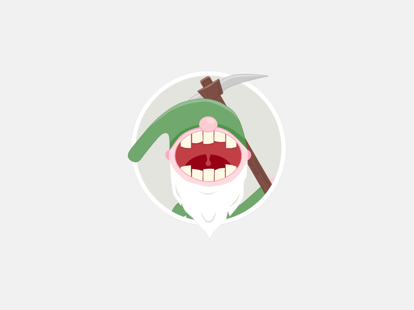 Gnawty Gnomes branding fun gnome identity logo playful