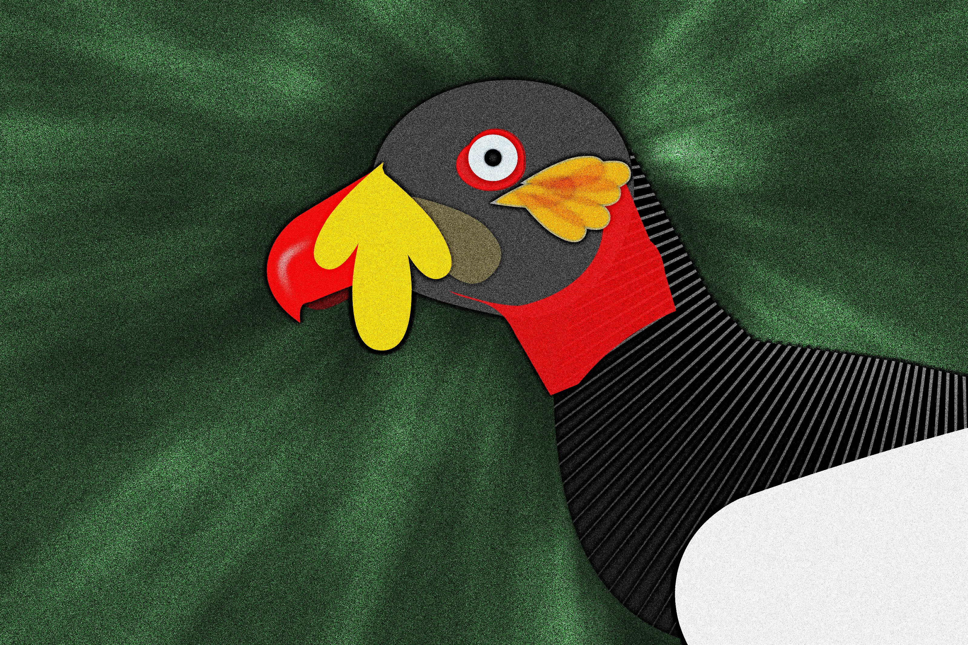 fugly 4.0 fugly illustration noise shunte88 vector vulture