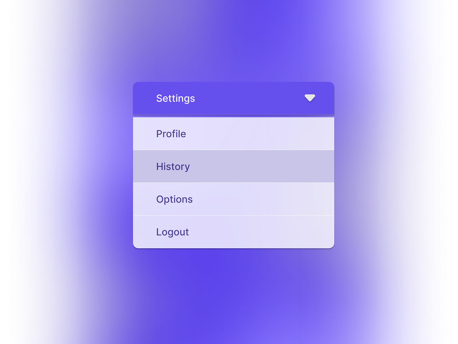 Dropdown by Trianta Creative on Dribbble