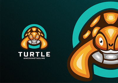 Turtle Color Logo Design branding colorful design graphic design illustration logo mascot turtle