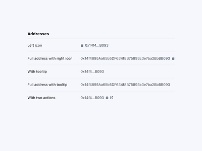 📋 Address address animation blockchain button components copy crypto design system web3