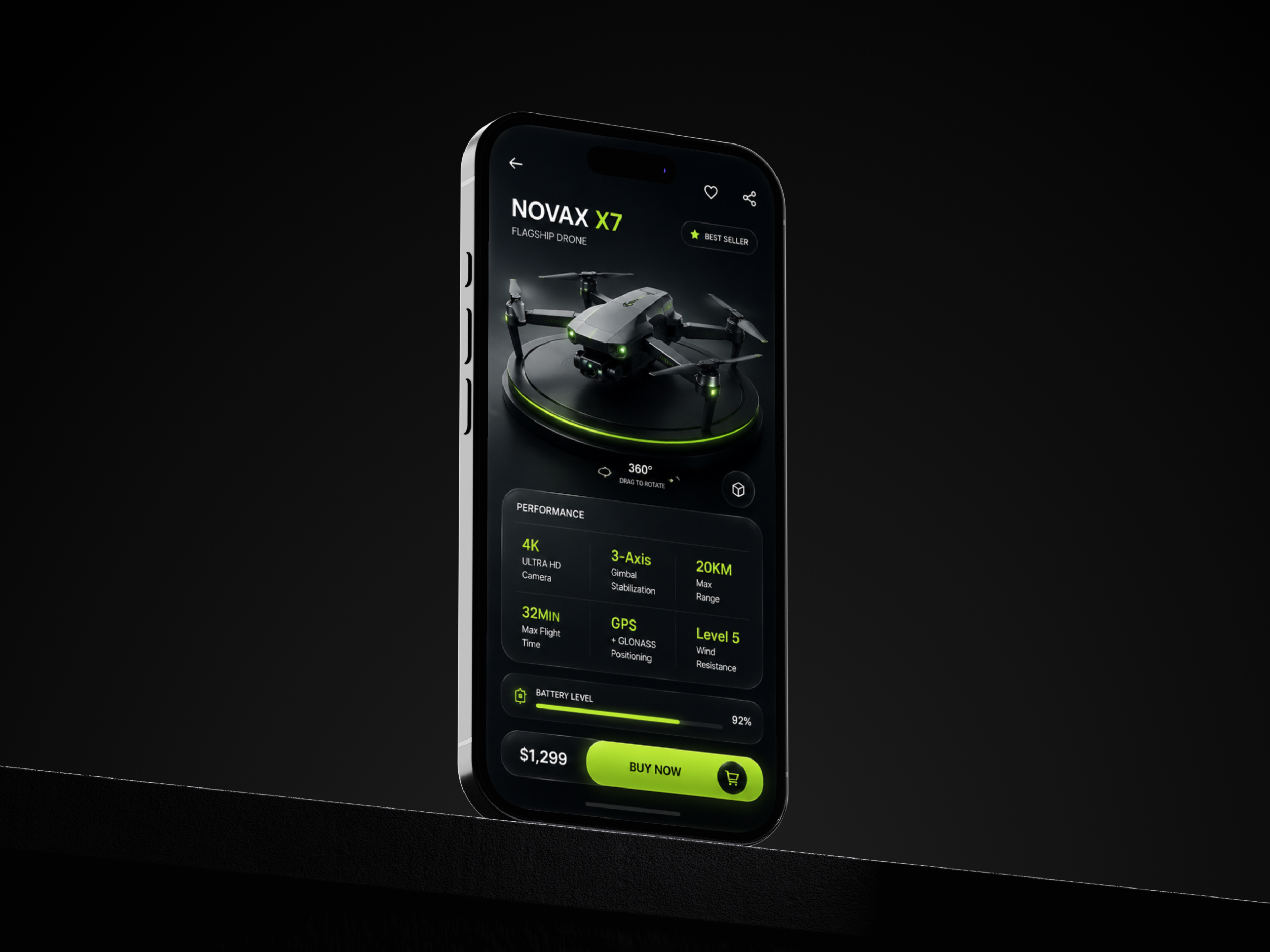 Drone Mobile App Ui UX app interface dark ui dashboard ui drone app drone technology ecommerce app figma figma design flight control futuristic ui interaction design ismail nahid mobile app design mobile ui product design technology app ui ux design uiux zynor