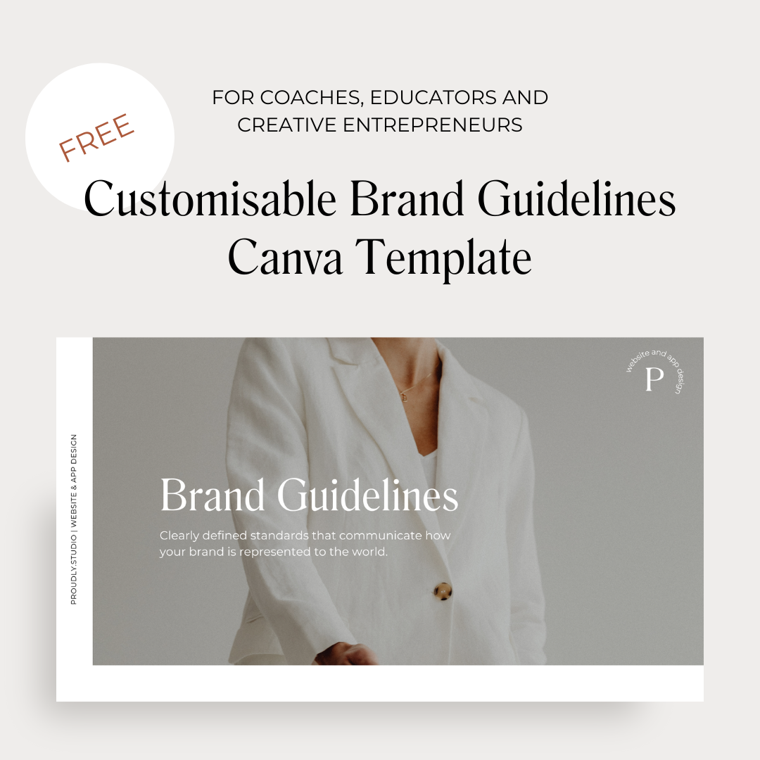 FREE Customisable Brand Guidelines Canva Template By Elena On Dribbble