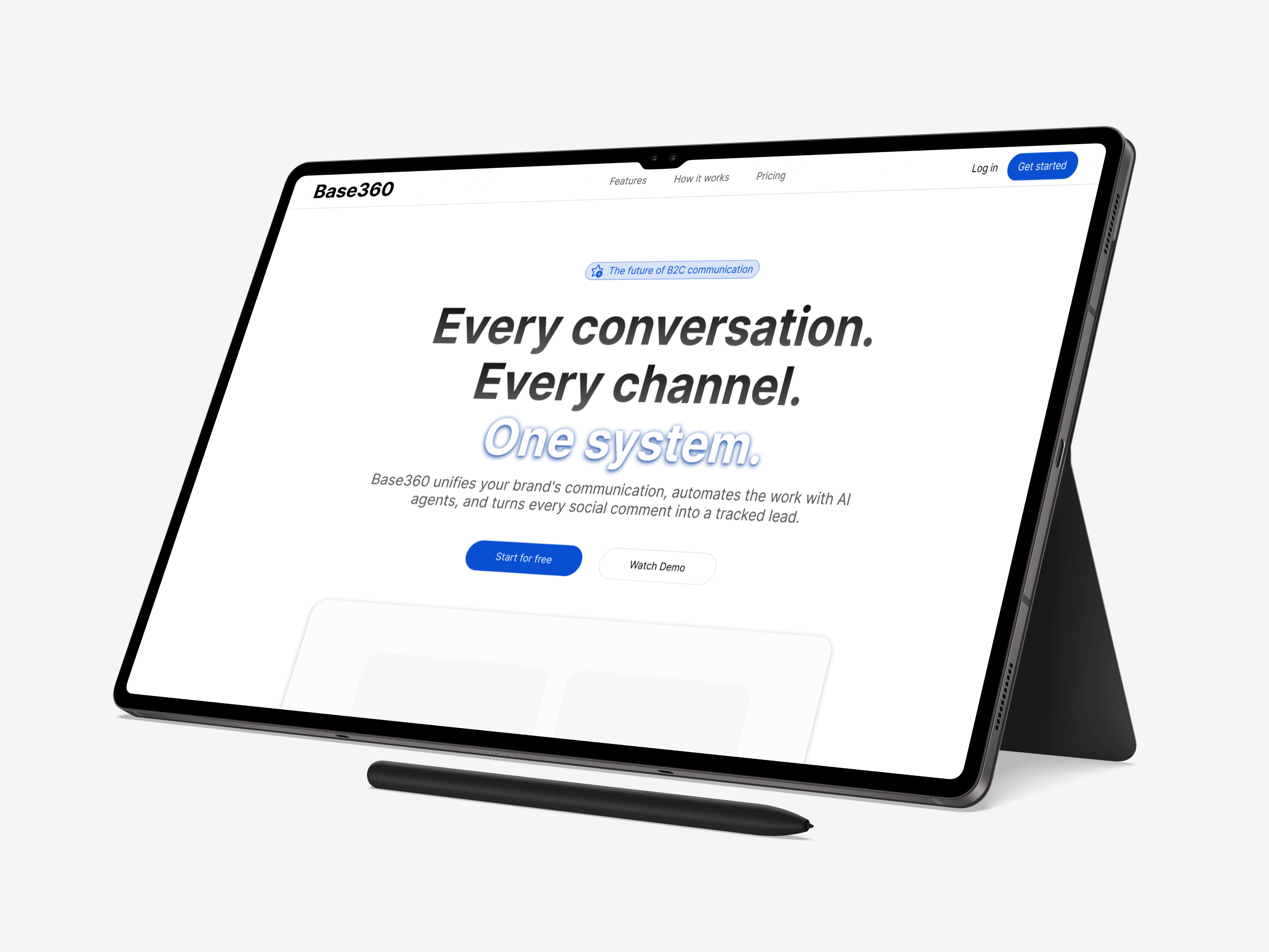 Example of Landing Page Design