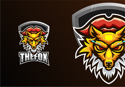 The Fox Esport Logo Design branding colorful design esport fox graphic design illustration logo