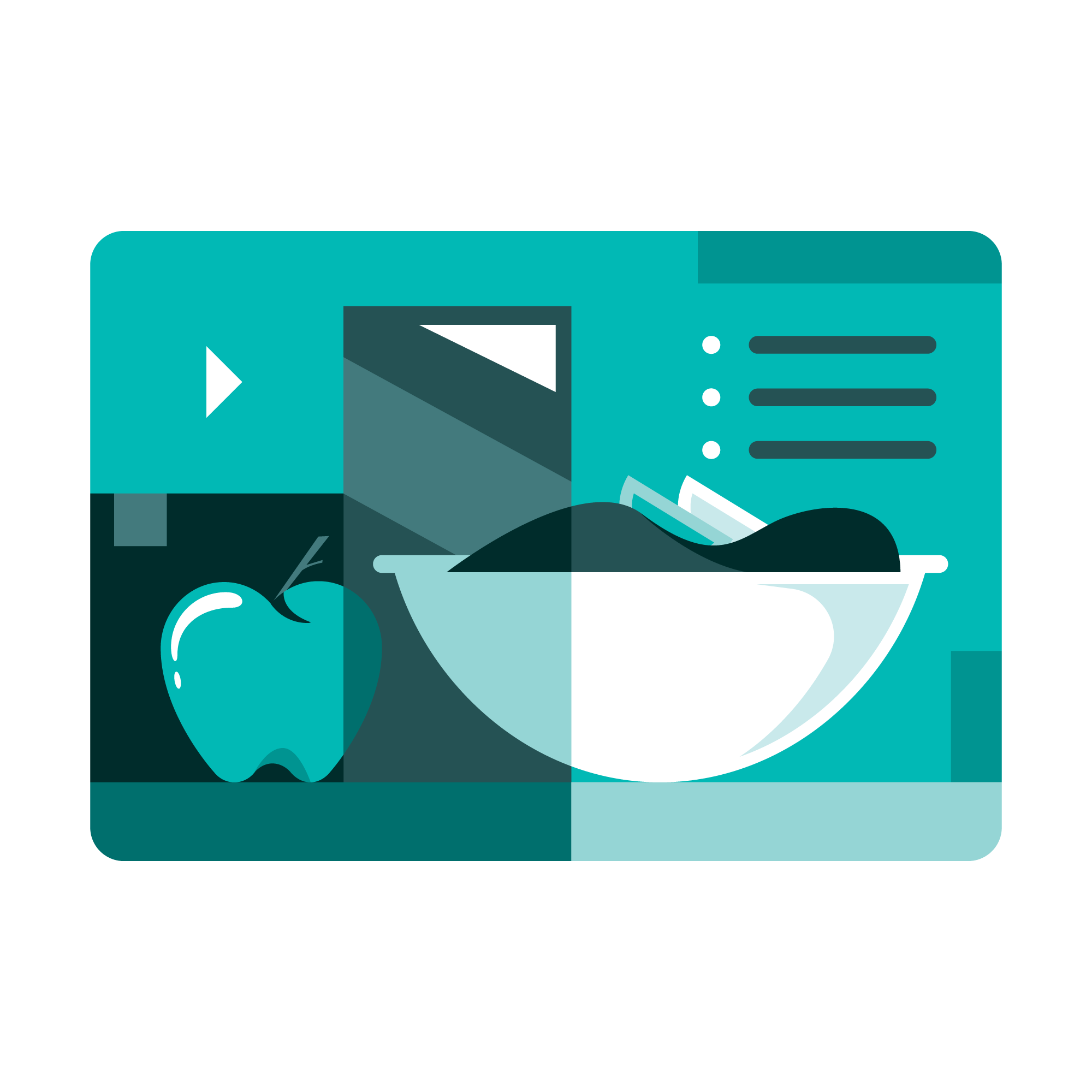 5 ways AI can make your life easier (Which?) apple bowl food illustration