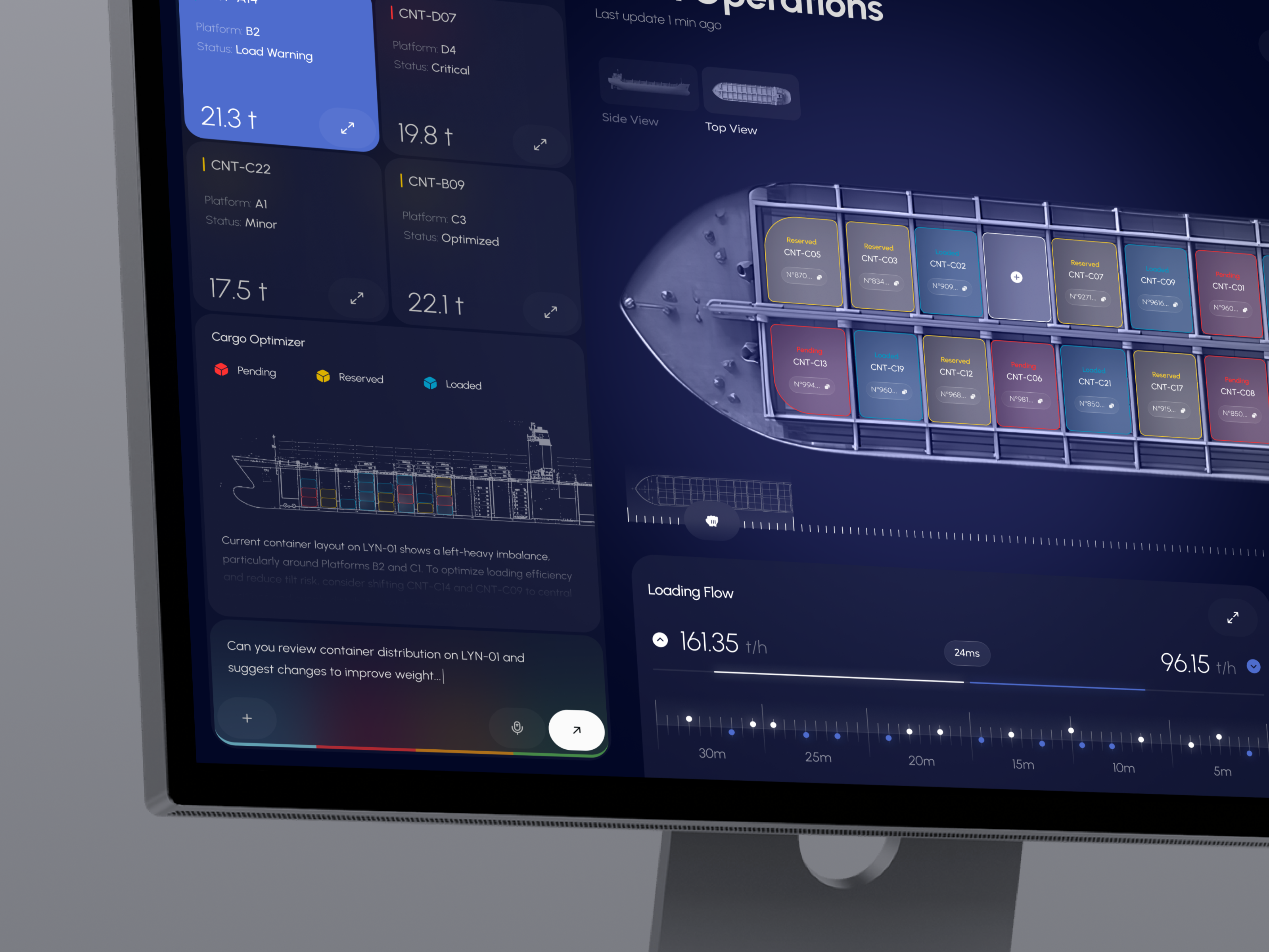 Arvion UI – Shipping Operations Dashboard app app design b2b business crm dashboard design desktop interface mobile app product saas service shipping software ui ui design ux ux design web