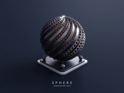 Sphere 3d abstract animation icon design icons logo loop product render sphere webshocker website