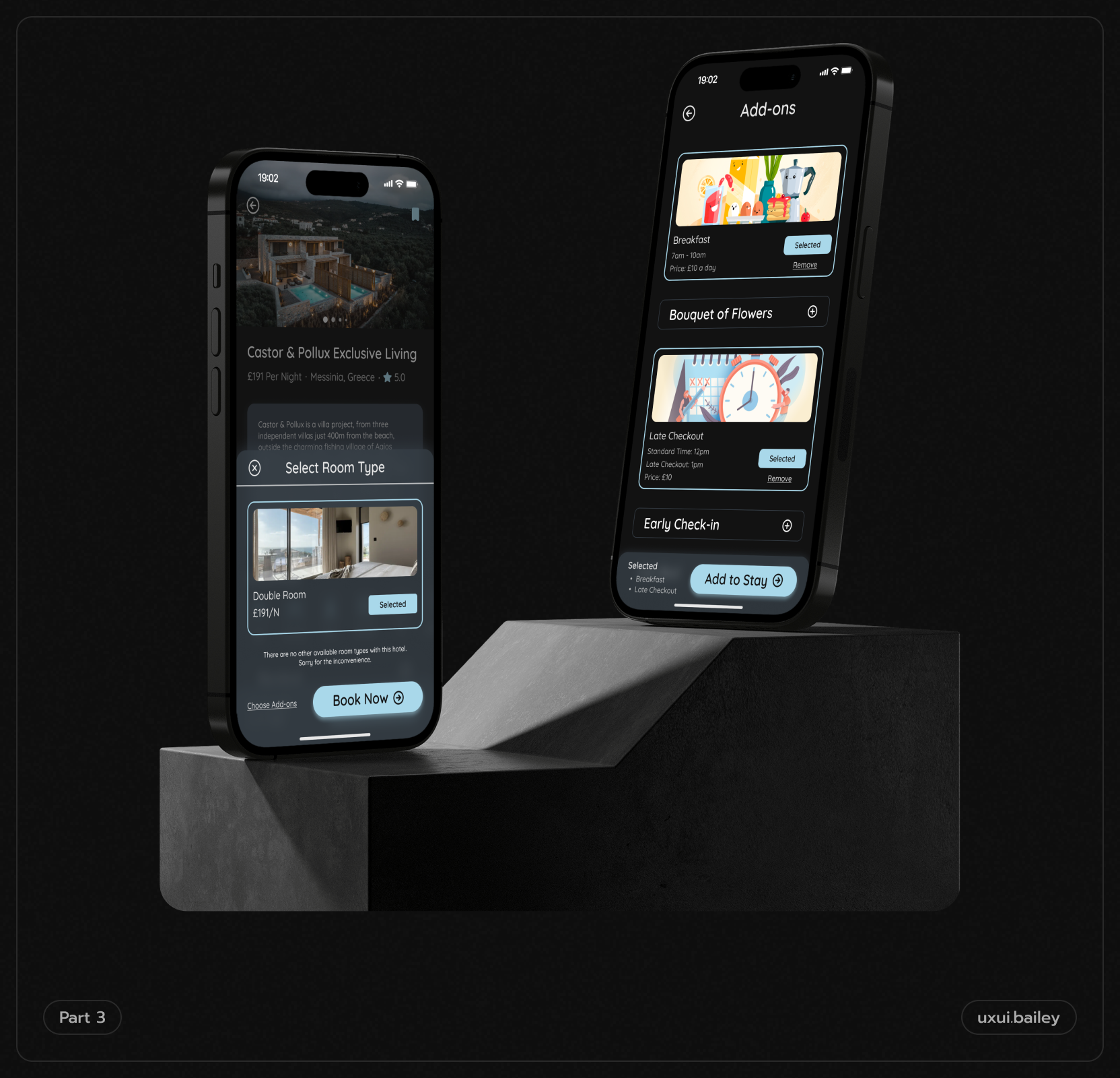 RestEZ ● A Hotel Booking Application ● Part 3 app app design hotel hotelbooking typography ui ui design ux ux design