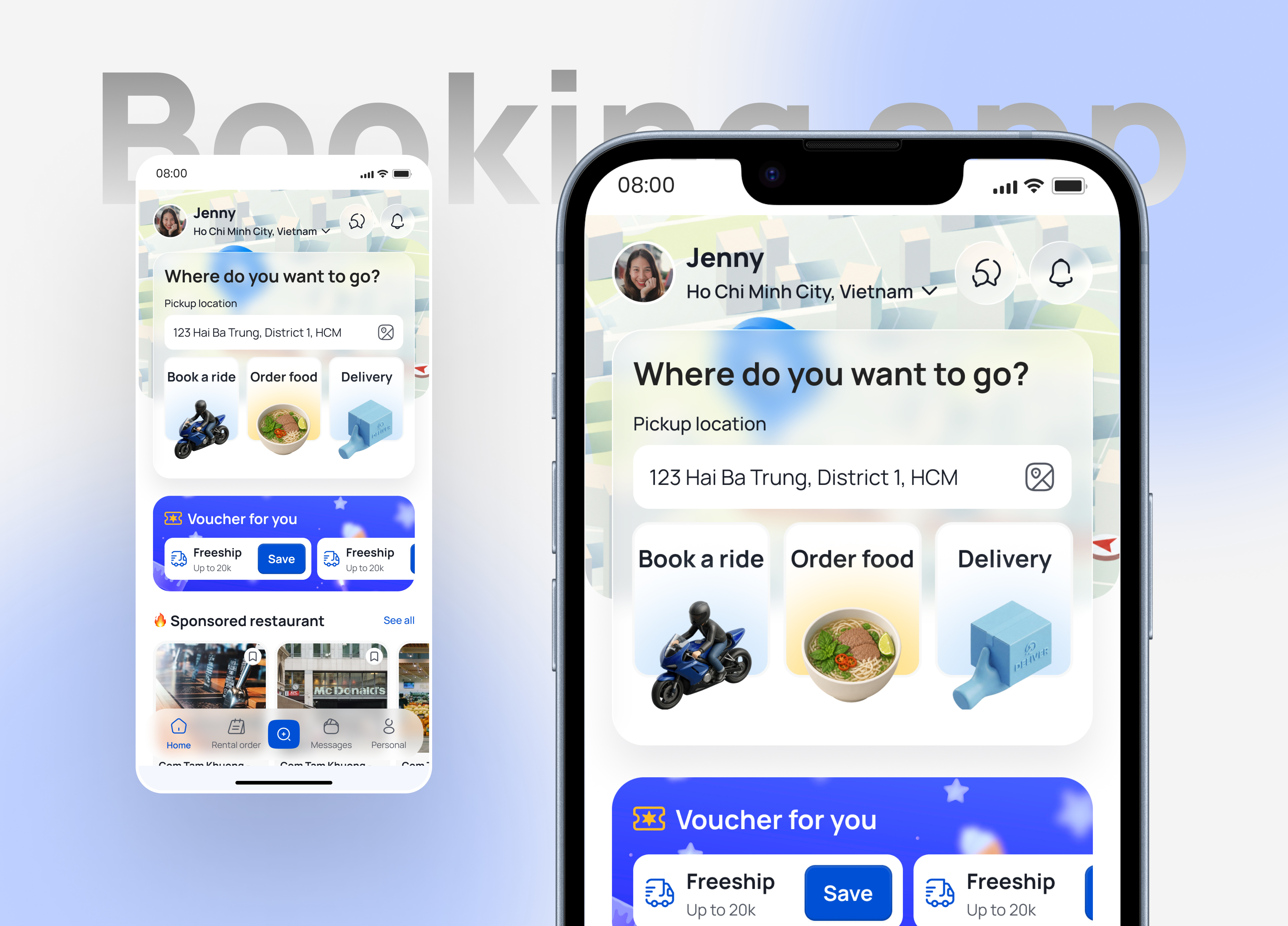 Super App — Ride, Food & Delivery Mobile App UI/UX app design app mobile app ui booking app booking ui delivery app food order app ui ui design ui website design user experience design user interface design ux design website design
