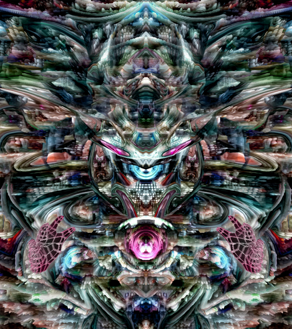 Soothsayer abstract black and white concept art dark digital art line art mask monochrome sketch symmetry