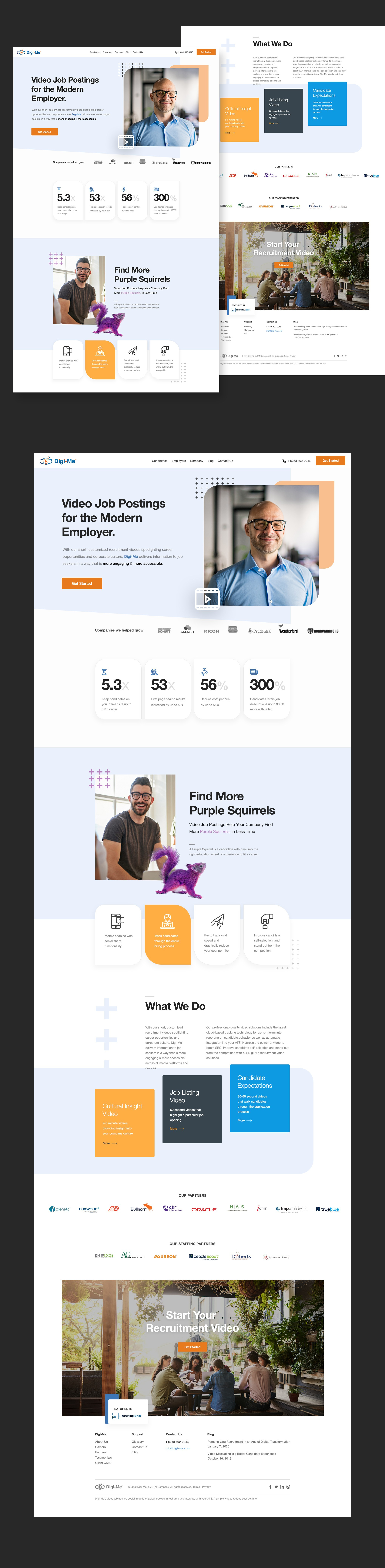 Digime branding design elegant hire me illustration logo photoshop simple ui website
