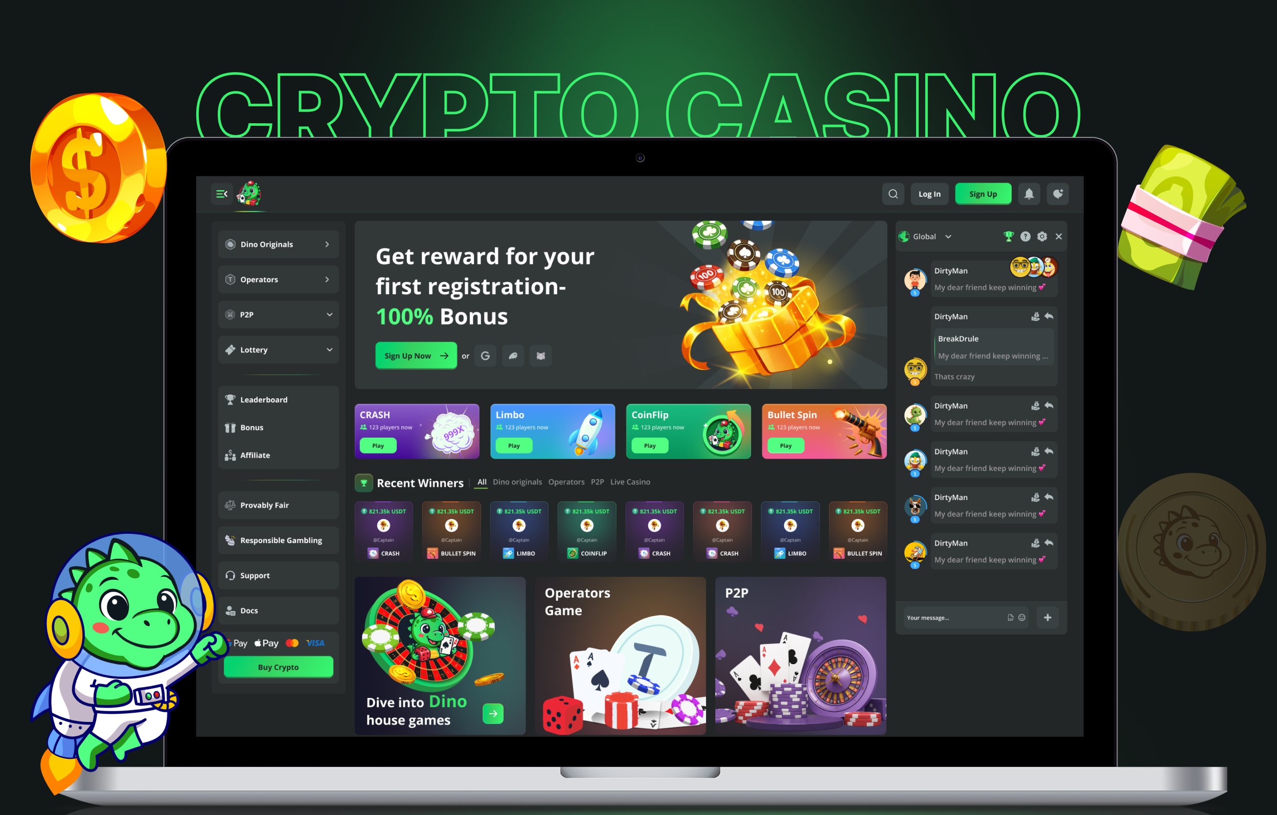 DinoBets Casino UI/UX Case Study branding casio design graphic design illustration logo uiu web design