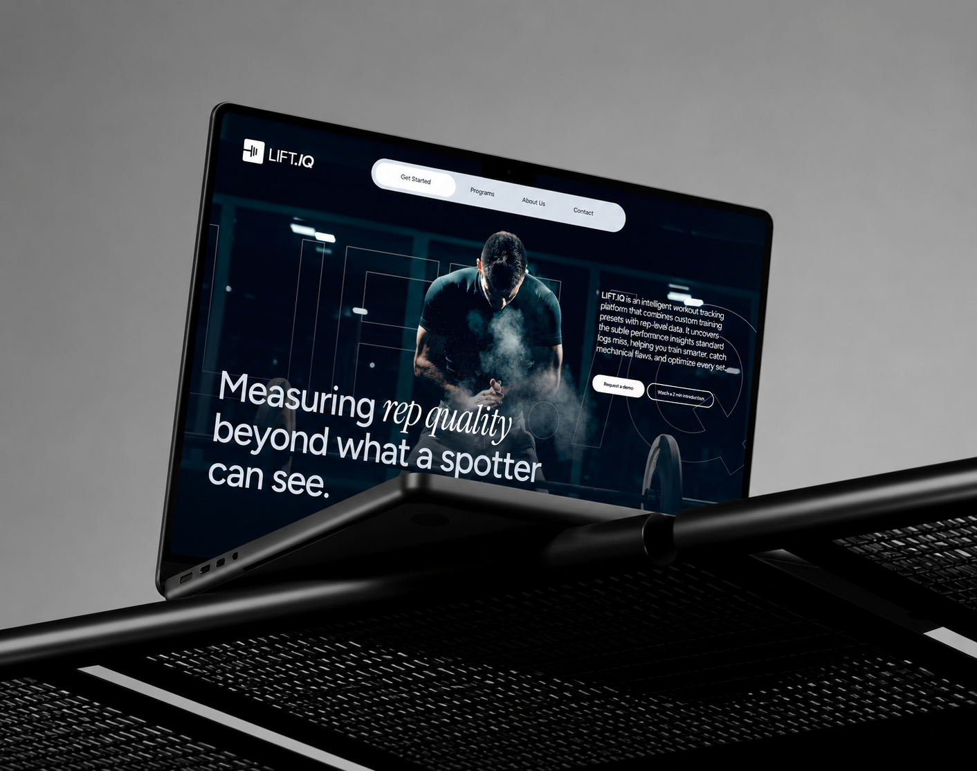 LIFT.IQ - Website Design 3d animation branding graphic design logo motion graphics ui