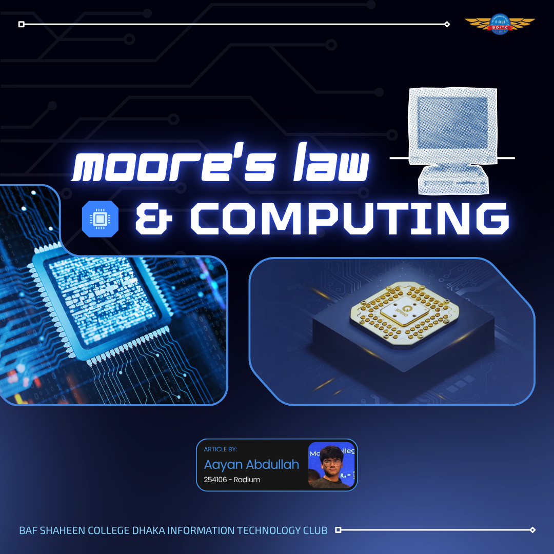 Moore's Law & Computing computers computing law moore moores law