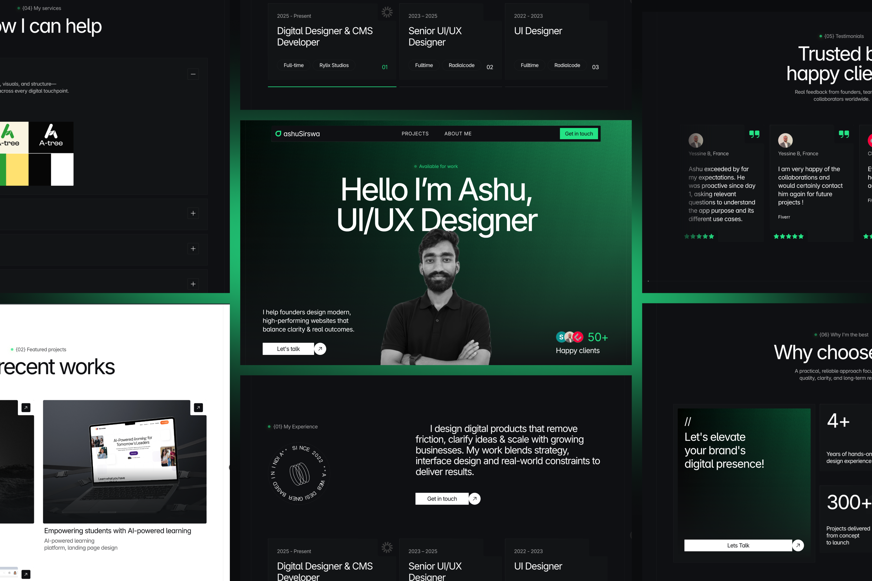 Web-designer portfolio designer portfolio framer design framer development framer portfolio graphic design latest design logo personal portfolio portfolio portfolio design professional design ui ui designer portfolio ui ux design ui ux portfolio web design web designer portfolio