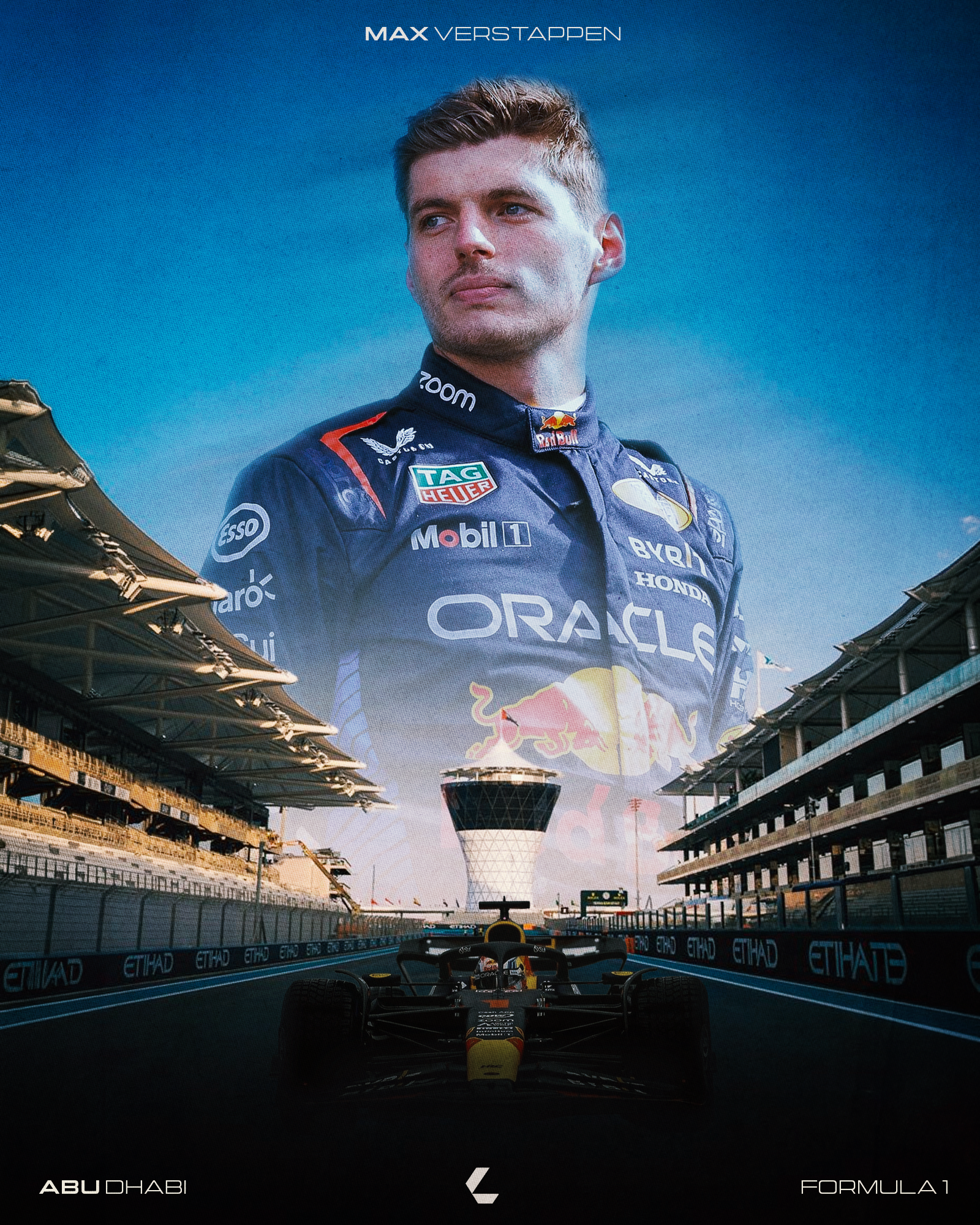 MV3 - Abu Dhabi poster design